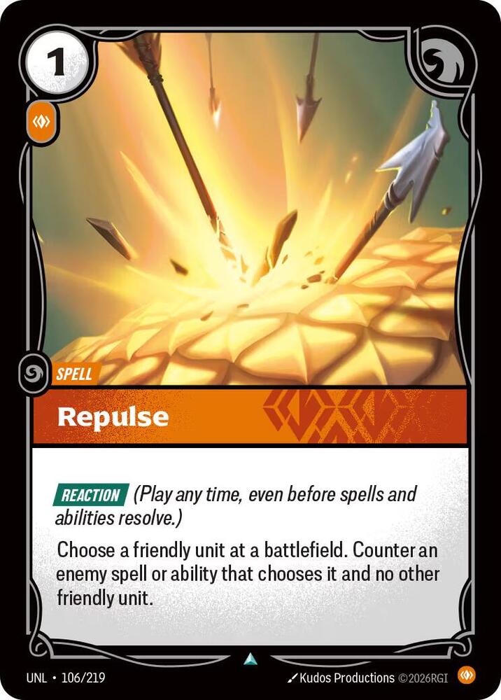 Repulse Rainbow Foil
