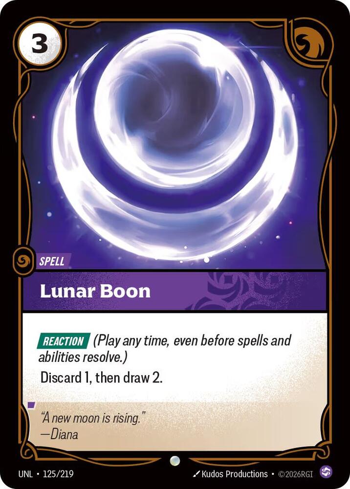 Lunar Boon Rainbow Foil