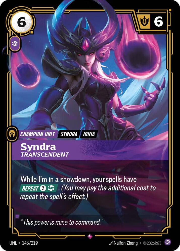 Syndra Transcendent