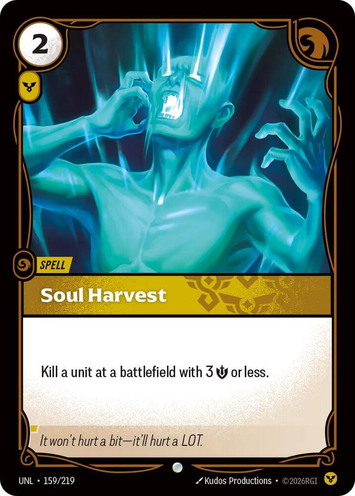 Soul Harvest Rainbow Foil