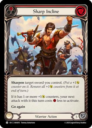 Sharp Incline (Red) (AHA013) - Armory Deck Origins: Hala