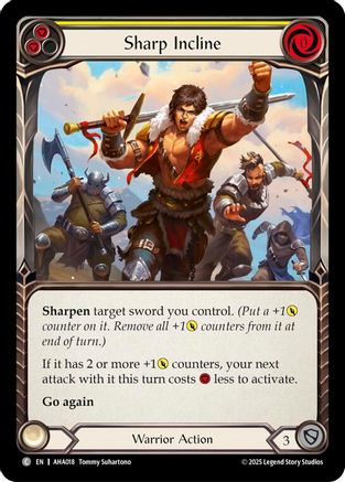 Sharp Incline (Yellow) (AHA018) - Armory Deck Origins: Hala