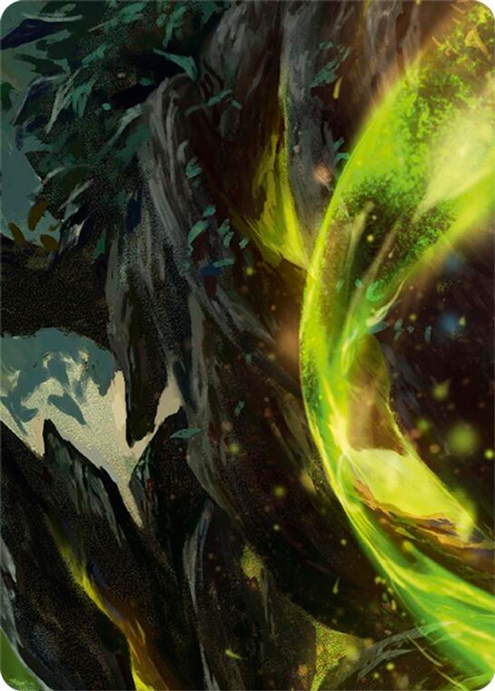 Heart of Fyendal Art Card (Top Left)  Rainbow Foil