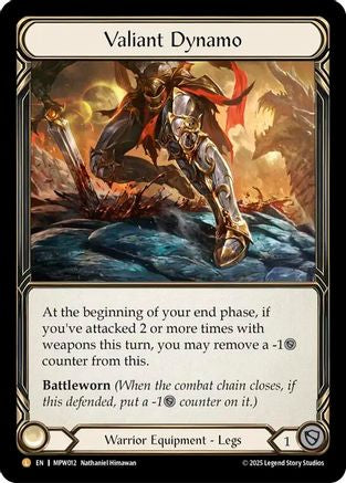 Valiant Dynamo (MPW012) - Mastery Pack Warrior Rainbow Foil