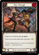 Run Through (Red) (MPW048)  Rainbow Foil