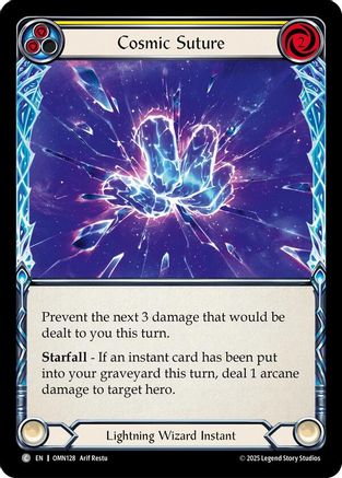 Cosmic Suture (Yellow) (OMN128) - Omens of the Third Age