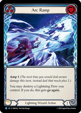 Arc Ramp (Blue) (OMN102) - Omens of the Third Age