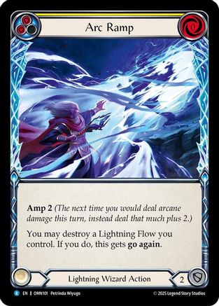 Arc Ramp (Yellow) (OMN101) - Omens of the Third Age