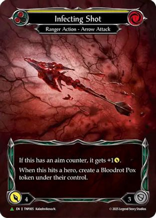 Infecting Shot (Yellow) (Marvel) - TNP005 (TNP005) - Flesh and Blood: Promo Cards Rainbow Foil