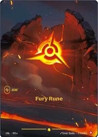 Fury Rune (Alternate Art) Unleashed