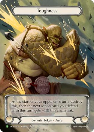Toughness - FAB395 (FAB395) - Flesh and Blood: Promo Cards Cold Foil