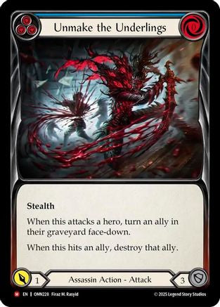 Unmake the Underlings (OMN228) - Omens of the Third Age Rainbow Foil
