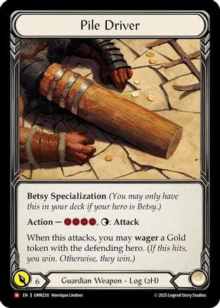 Pile Driver (OMN230) - Omens of the Third Age Rainbow Foil