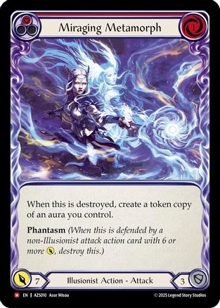 Miraging Metamorph (Red) (AZS010) - Armory Deck: Zyggy