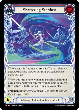 Shattering Stardust (Red) (AZS014) - Armory Deck: Zyggy