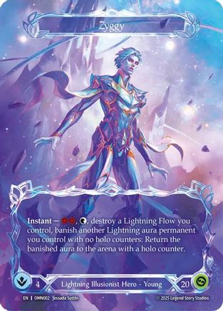 Zyggy (Marvel) (OMN002) - Omens of the Third Age Cold Foil