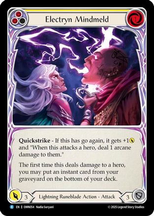 Electryn Mindmeld (Yellow) (OMN054) - Omens of the Third Age