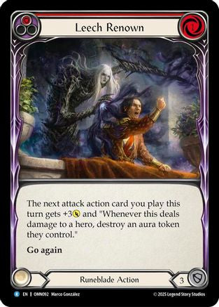 Leech Renown (Red) (OMN092) - Omens of the Third Age