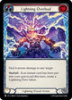 Lightning Overload (Red) (OMN115)  Rainbow Foil