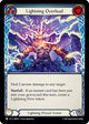 Lightning Overload (Blue) (OMN117)  Rainbow Foil