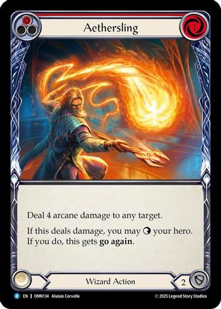 Aethersling (Red) (OMN134) - Omens of the Third Age