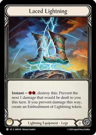Laced Lightning (OMN144) - Omens of the Third Age