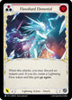 Flowshard Elemental (Red) (OMN149)  Rainbow Foil