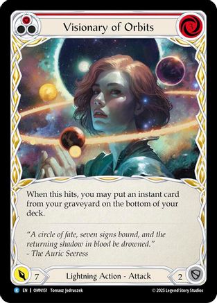 Visionary Of Orbits (Red) (OMN151) - Omens of the Third Age