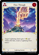 Flow Through (Blue) (OMN158)  Rainbow Foil