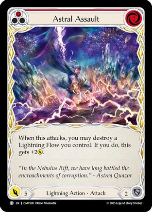 Astral Assault (Red) (OMN160) - Omens of the Third Age