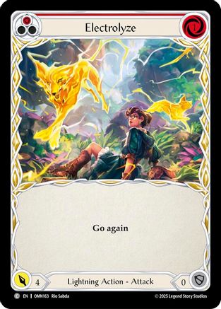 Electrolyze (Red) (OMN163) - Omens of the Third Age