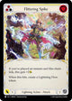 Flittering Spike (Yellow) (OMN167)  Rainbow Foil