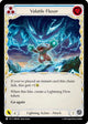 Volatile Fluxor (Blue) (OMN180)  Rainbow Foil