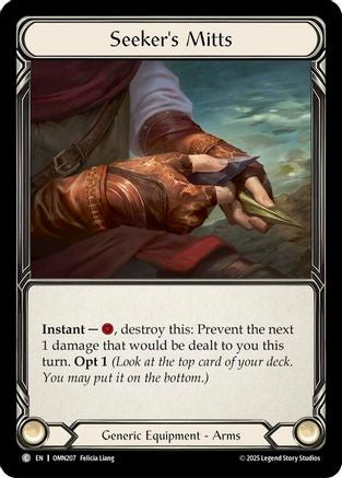 Seeker's Mitts (OMN207) - Omens of the Third Age