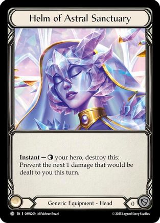 Helm Of Astral Sanctuary (OMN209) - Omens of the Third Age