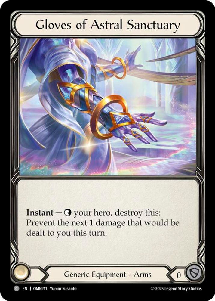 Gloves Of Astral Sanctuary (OMN211)