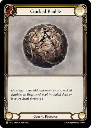 Cracked Bauble (Yellow) (OMN226) - Omens of the Third Age