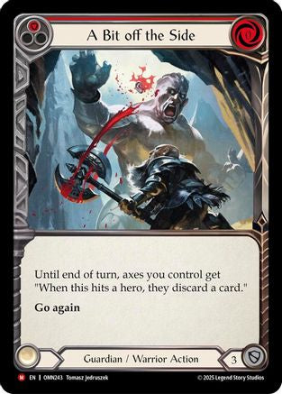 A Bit Off The Side (Red) (OMN243) - Omens of the Third Age