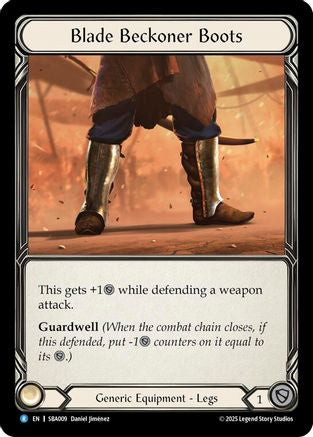 Blade Beckoner Boots (SBA009) (SBA009) - Silver Age Chapter 3