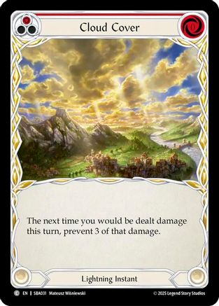 Cloud Cover (Red) (SBA031) - Silver Age Chapter 3