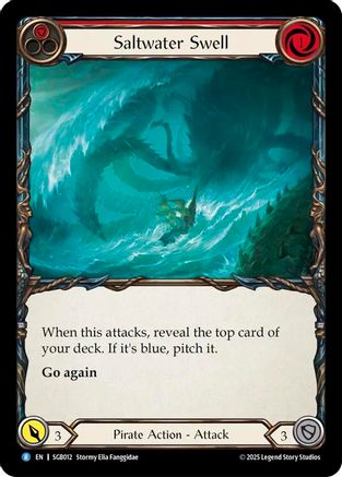 Saltwater Swell (Red) (SGB012) - Silver Age Chapter 3
