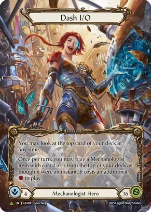 Dash I/O (Marvel) (GEM141) - Gem Pack 5 Cold Foil