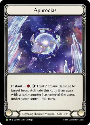 Aphrodias (GEM142) - Gem Pack 5 Cold Foil