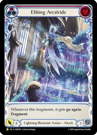 Ebbing Arcstride (Red) (GEM150) - Gem Pack 5 Rainbow Foil