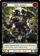 Alpha Instinct (Blue) (GEM161)  Rainbow Foil