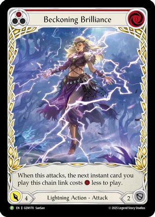 Beckoning Brilliance (Red) (GEM170) - Gem Pack 5