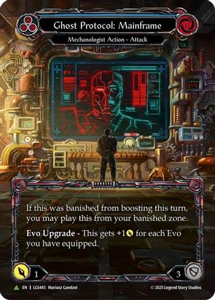 Ghost Protocol: Mainframe (Marvel) (LGS443) - Flesh and Blood: Promo Cards Cold Foil