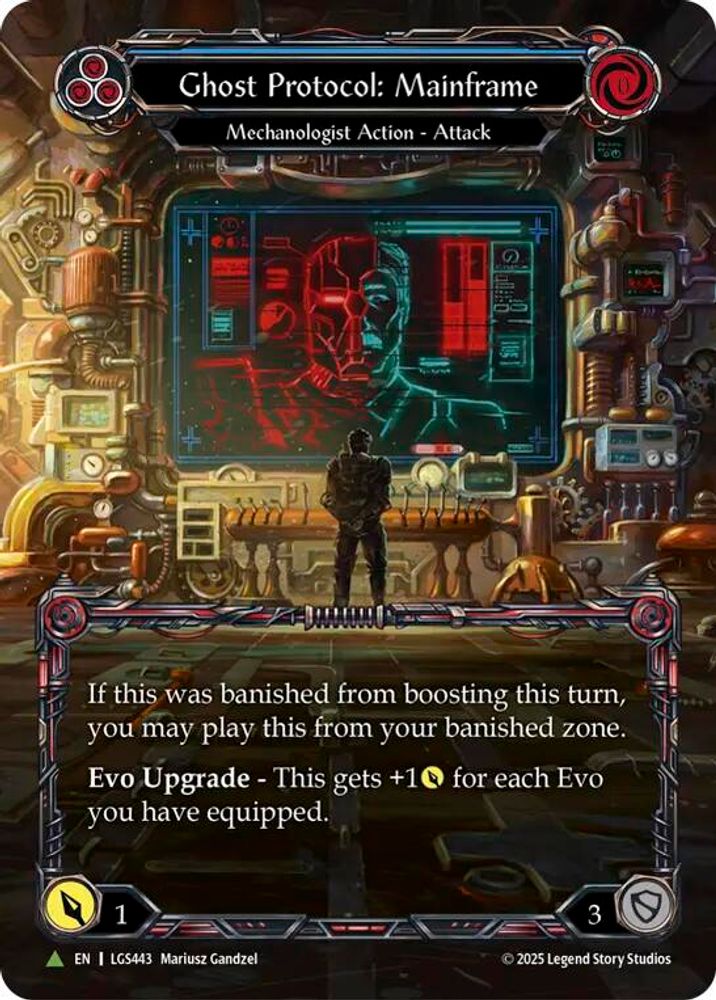 Ghost Protocol: Mainframe (Marvel) (LGS443)  Cold Foil