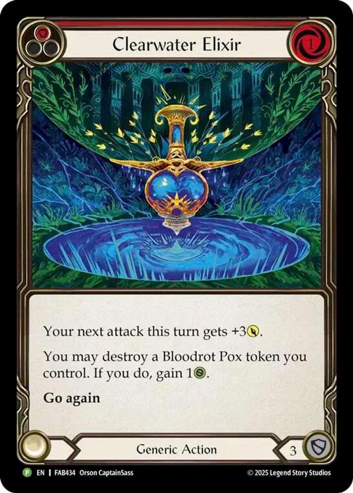 Clearwater Elixir - FAB434 (FAB434)  Cold Foil