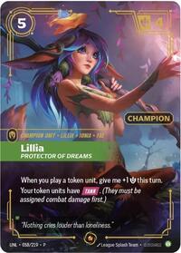 Lillia - Protector of Dreams (Champion) Promo